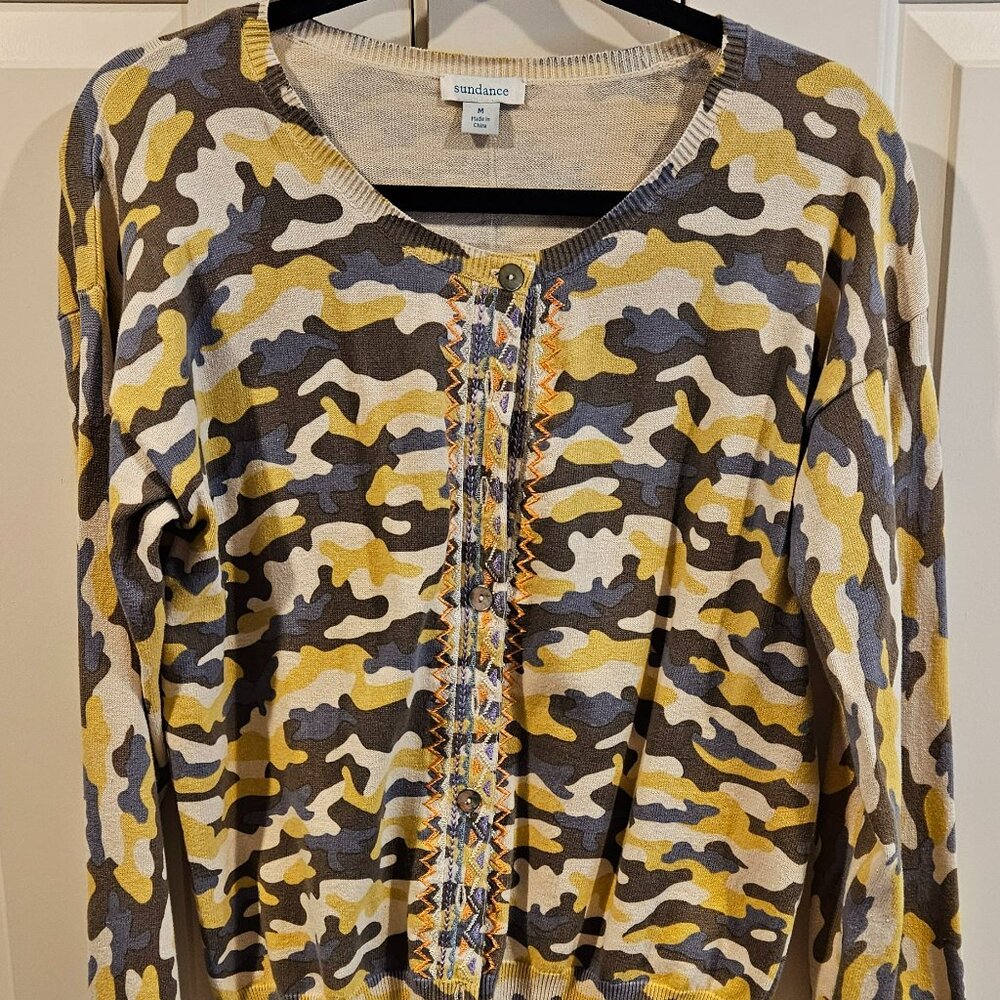Sundance button front women's cardigan